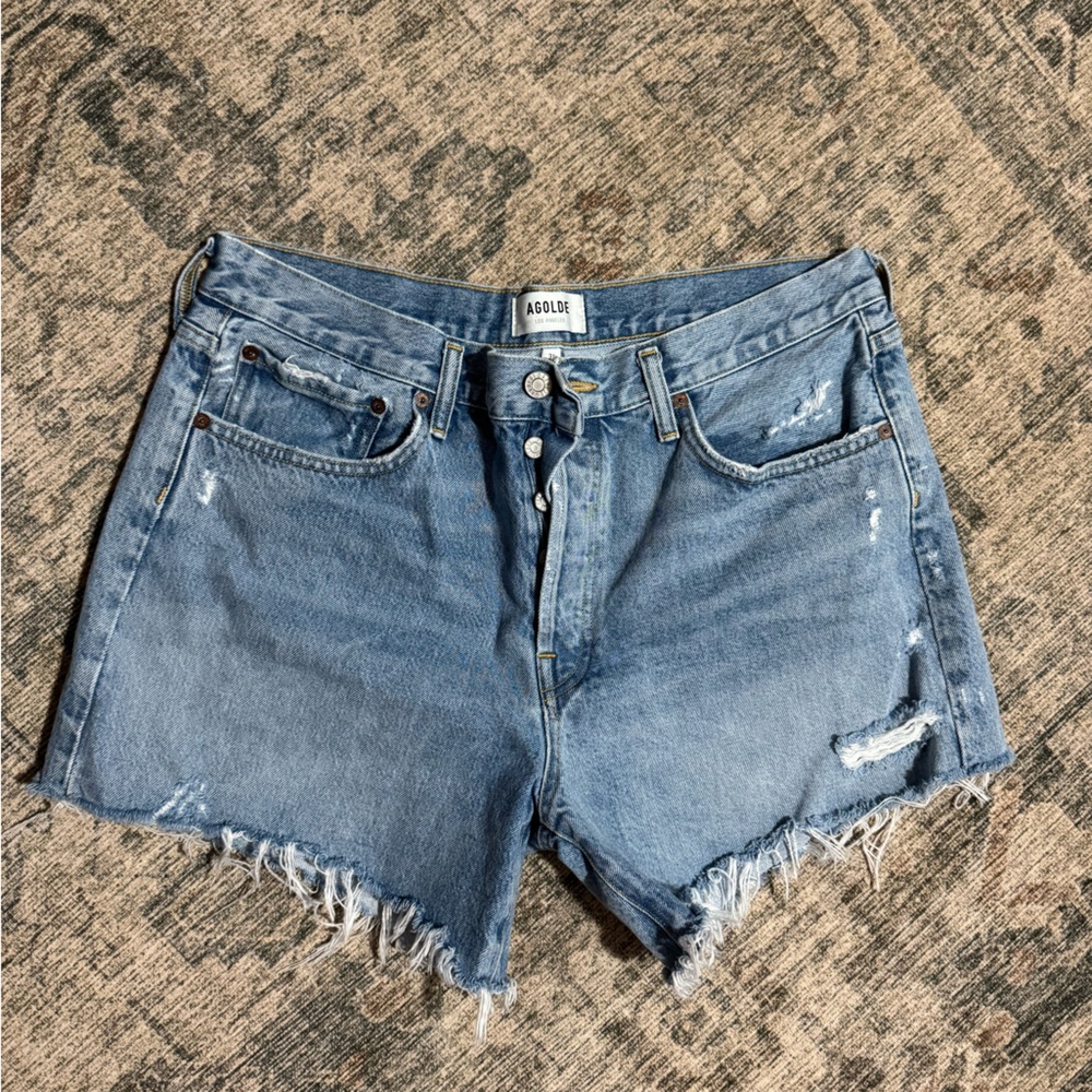Agolde Parker long shorts
